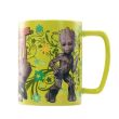 PYRAMID Marvel Guardians of the Galaxy Groot Mug with teddy bear cover 440ml
