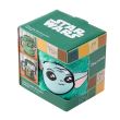 PYRAMID Star Wars Mandalorian Grogu Mug with teddy bear cover 440ml