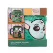 PYRAMID Star Wars Mandalorian Grogu Mug with teddy bear cover 440ml
