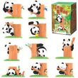 52TOYS Panda Roll Fruit Tree Climbing assorted surprise figure