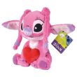 SIMBA Disney Stitch Angel heart plush toy 25cm