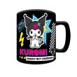 PYRAMID Hello Kitty Kuromi Mug with teddy bear cover 440ml