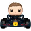 FUNKO POP figure Rides Super Deluxe Racing Oracle Red Bull Max Verstappen with RB20