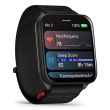 Garmin Venu X1 5.08 cm (2") AMOLED Digital 448 x 486 pixels Touchscreen Black Wi-Fi GPS (satellite)