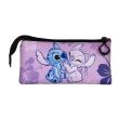 KARACTERMANIA Disney Stitch Stitch & Angel triple pencil case