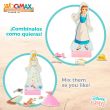 WOOMAX Disney Princess dresses wooden magnetic set