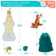 WOOMAX Disney Cinderella dresses wooden magnetic set