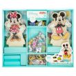 WOOMAX Disney Minnie dresses wooden magnetic set
