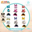 WOOMAX Disney Minnie dresses wooden magnetic set