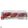 BURAGO Ferrari 3 cars pack