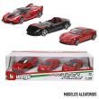 BURAGO Ferrari 3 cars pack