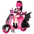 MATTEL Monster High Draculaura + Scooter doll