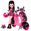 MATTEL Monster High Draculaura + Scooter doll
