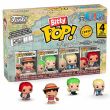 FUNKO Blister 4 figures Bitty POP One Piece Luffy