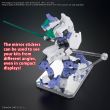 BANDAI HOBBY Display Stand Action Base 6 Clear with Mirror Stickers