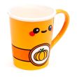 PUCKATOR Foodiemals Latte pumpkin mug with lid 325ml PUCKATOR Foodiemals Latte pumpkin mug with lid 325ml