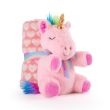 PERLETTI Lily Unicorn Soft blanket + plush toy 22cm