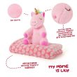 PERLETTI Lily Unicorn Soft blanket + plush toy 22cm