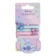 CERDÁ Disney Angel & Stitch set 4 scrunchies