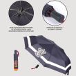 CERDÁ Harry Potter Griffindor atutomatic folding umbrella 53cm