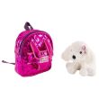 PERLETTI Backpack + plush Didi dog 27cm