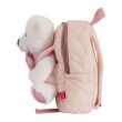 PERLETTI Backpack + plush bear Teddy 27cm