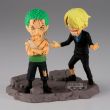 BANPRESTO One Piece Roronoa Zoro & Sanji figure. 8cm