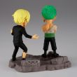 BANPRESTO One Piece Roronoa Zoro & Sanji figure. 8cm