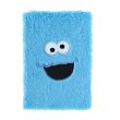ERIK Sesame Street Cookie Monster A5 premium plush notebook