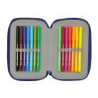 SAFTA F.C. Barcelona 25/26 double pencil case 29pcs