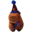 CYP BRANDS FC Barcelona capibara teddy santa hat 20cm