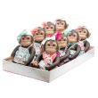 ROSA TOYS Baby Monkey doll assorted