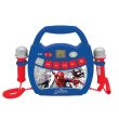 LEXIBOOK Marvel Spiderman Bluetooth Karaoke Speaker