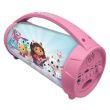 LEXIBOOK Gabbys Dollhouse Illuminated Bluetooth Speaker + Microphone
