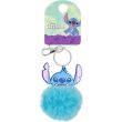 PEERS HARDY Disney Stitch Angel pompom keychain