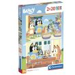 CLEMENTONI Bluey puzzle 2x20pcs