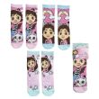 CERDÁ Gabbys Doll House pack 3 assorted socks