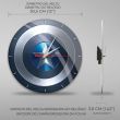 ERT GROUP Marvel Captain America wall clock