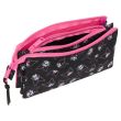SAFTA Hello Kitty Kuromi triple pencil case
