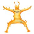 BANPRESTO Naruto Shippuden Naruto Uzumaki II Grandista figure 21cm