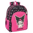 SAFTA Hello Kitty Kuromi adaptable backpack 42cm