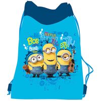 Sacca Minions Blu 30x40cm MINION SAKKYBAG BLU