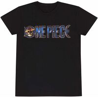 T-Shirt One Piece Logo L ONE08067TSBLL