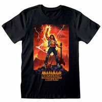 T-Shirt Stranger Things Eddie Rocks L STR04182TSBLL
