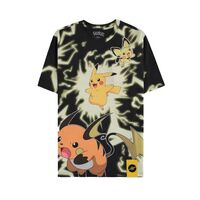 T-Shirt Pokemon Pikachu Evolution Lightning L TS487015POK-L