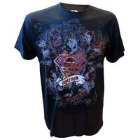 T-Shirt Superman Dark Logo Nero S TS148972SPM-S