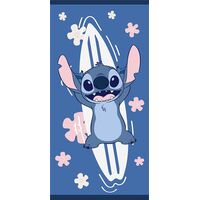 Telo Mare Poliestere Disney Stitch Surf 70x140cm