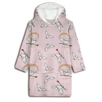 Poncho Invernale in Pile Harry Potter Edvige 7/14 Anni