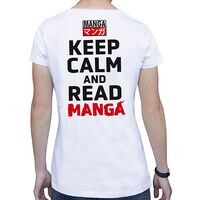 T-Shirt Keep Calm Read Manga Donna L TGGTEX017-L
