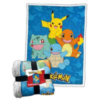 Coperta Sherpa Pokemon Happy Crew